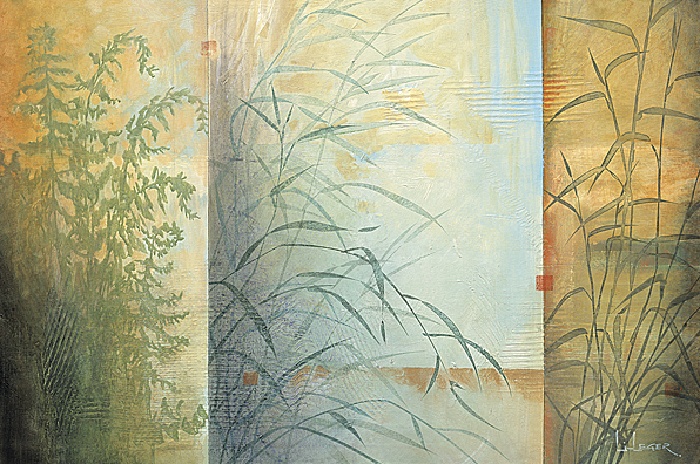 Ferns & Grasses painting - Don Li-Leger Ferns & Grasses art painting